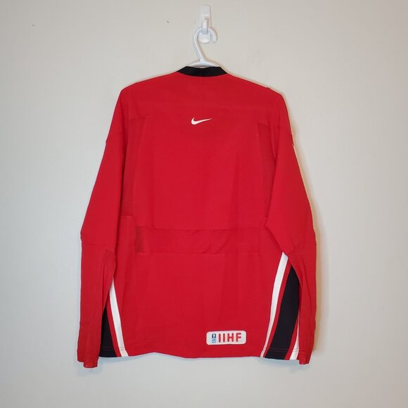 Vintage Team Canada Olympic IIHF Nike Jersey Red Size S - Picture 2 of 6